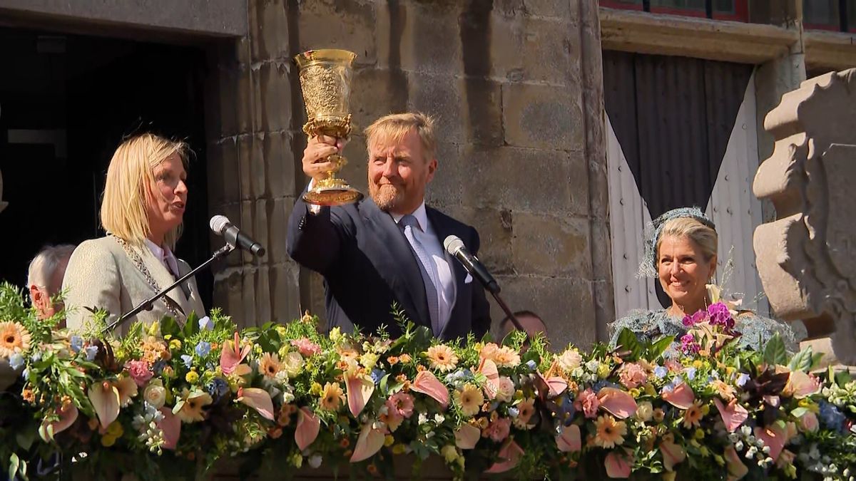 'Als Markies van Veere ben ik uitermate trots', koning Willem-Alexander