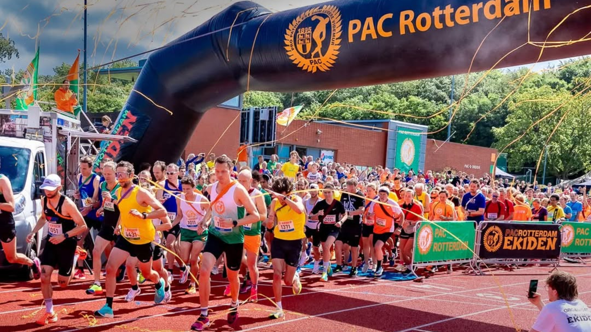 De start van de Ekiden van 2025.