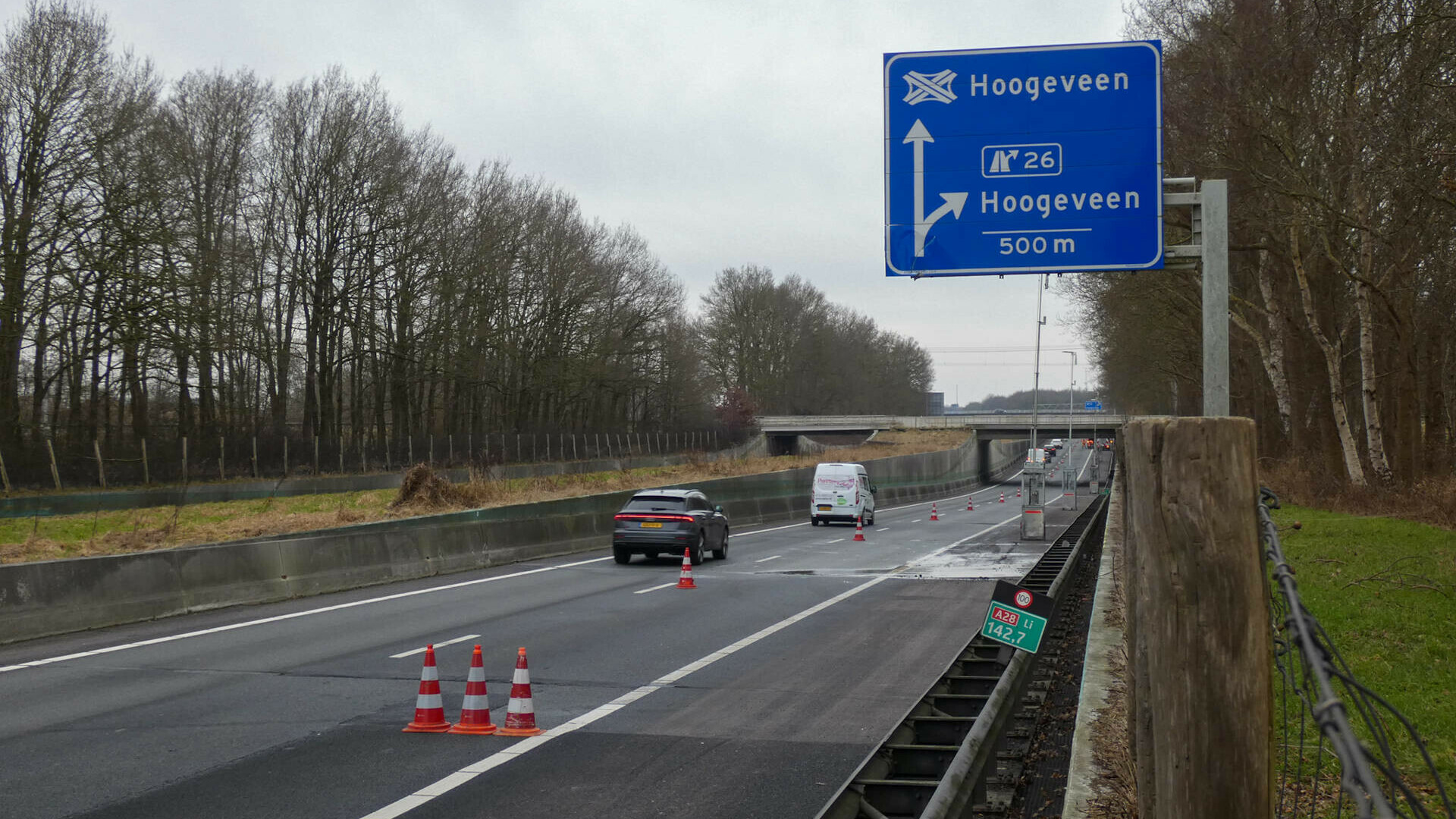 A28 richting Hoogeveen gaat dicht vanwege onderzoek
