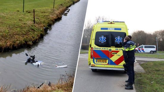 Motorrijder gewond bij zwaar ongeluk
