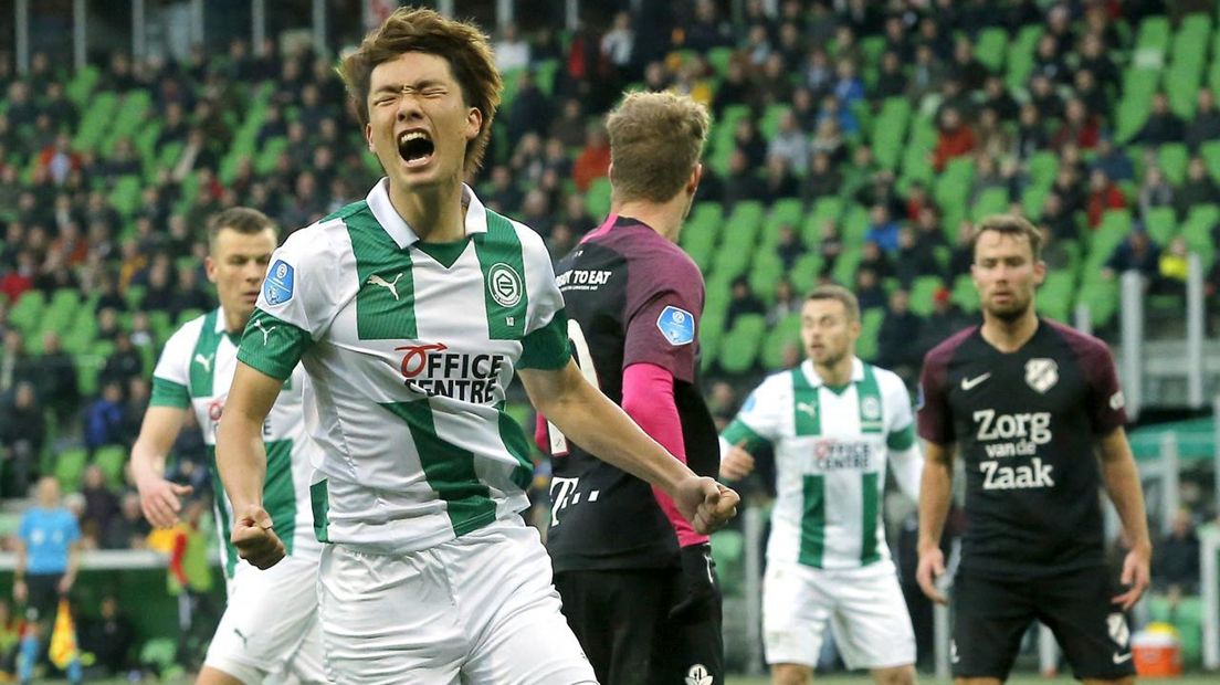 Ko Itakura baalt na het missen van een kans eerder dit seizoen tegen FC Utrecht