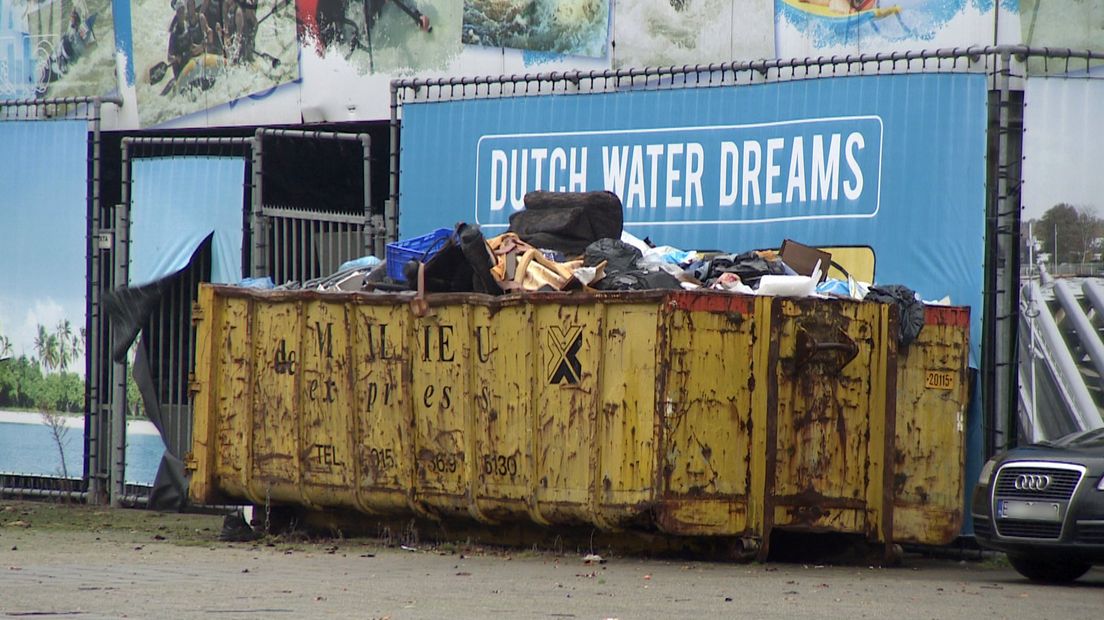 Er wordt druk verbouwd bij het voormalige Dutch Waterdreams