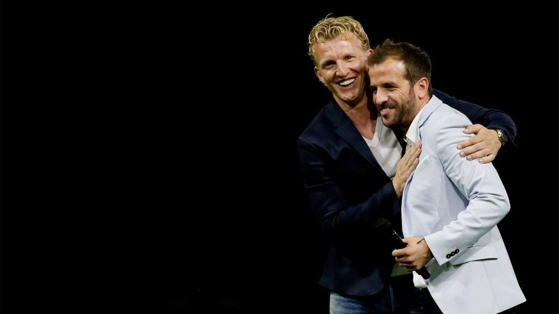 Dirk Kuijt en Rafael van der Vaart zijn bondsridder van de KNVB.