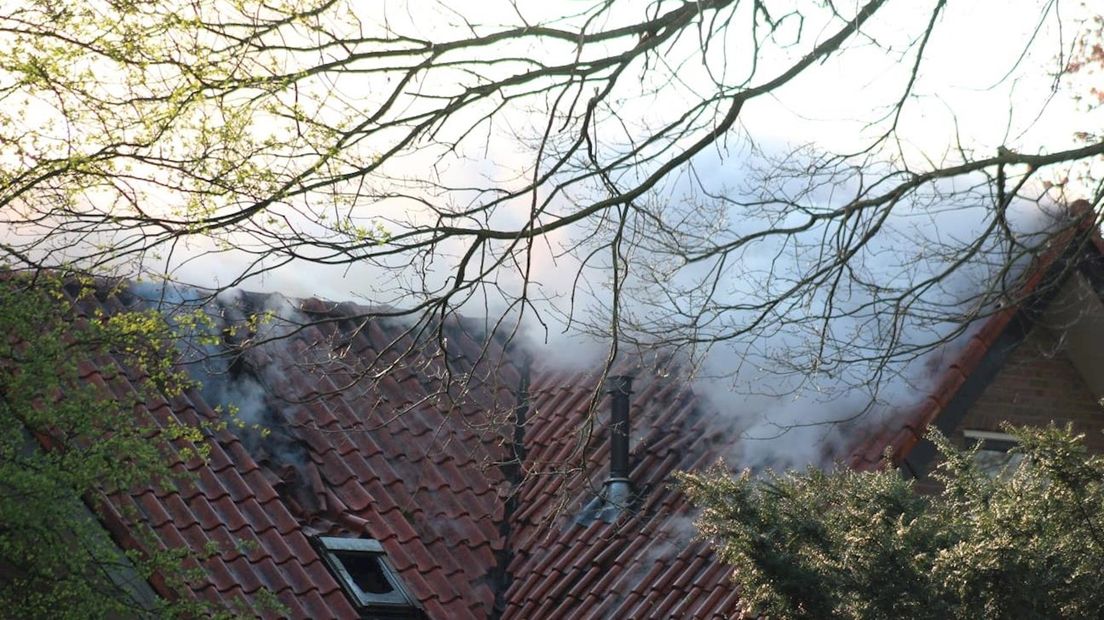 Brand in woning in Vriezenveen