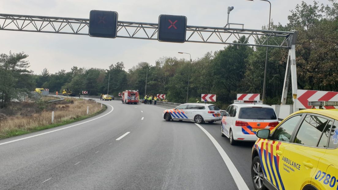 Op de A12 bij knooppunt Grijsoord is dinsdagmiddag een ongeval gebeurd. Daardoor ontstonden lange files op de A50 en A12 richting Utrecht.