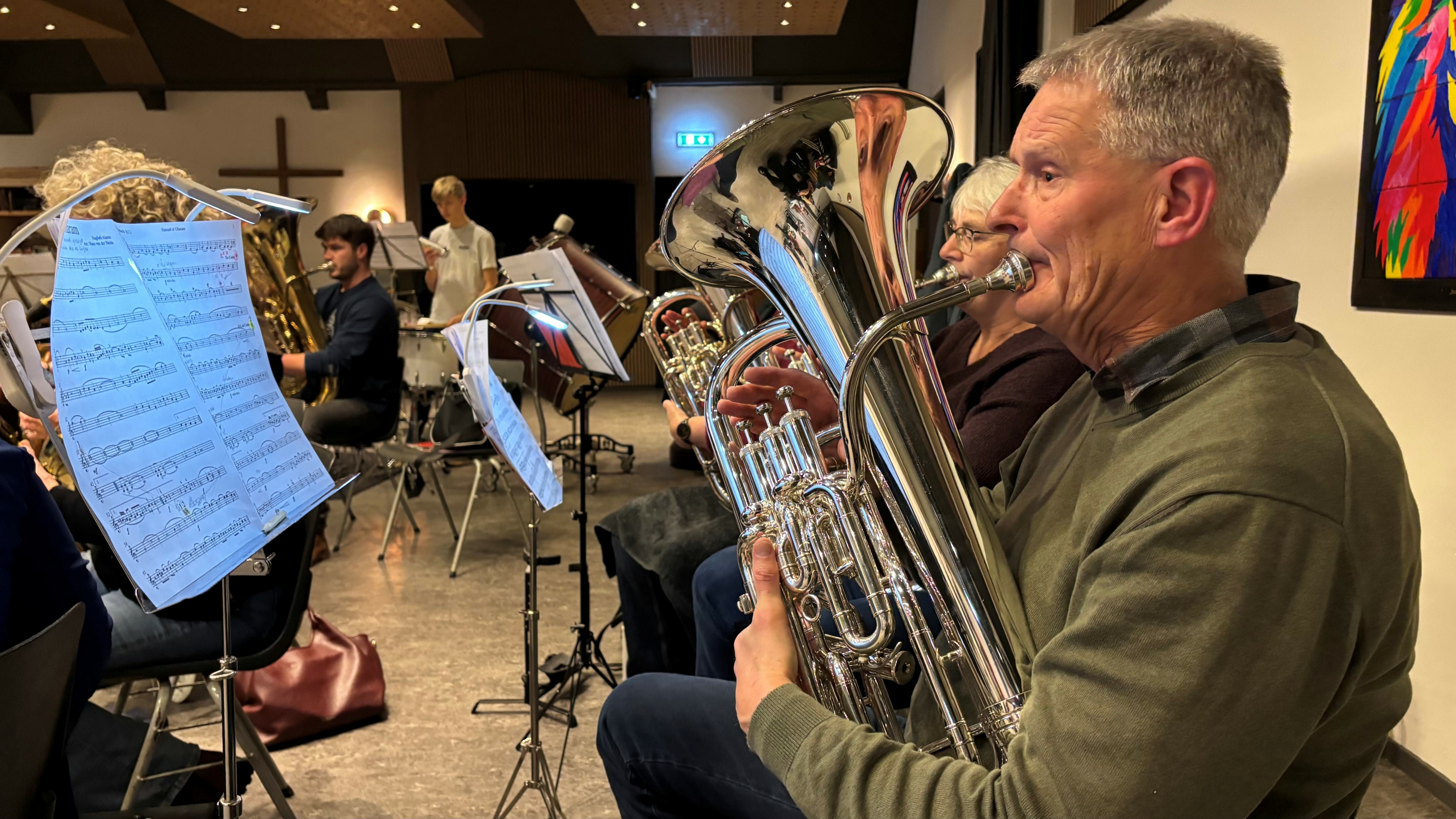 Op de euphonium