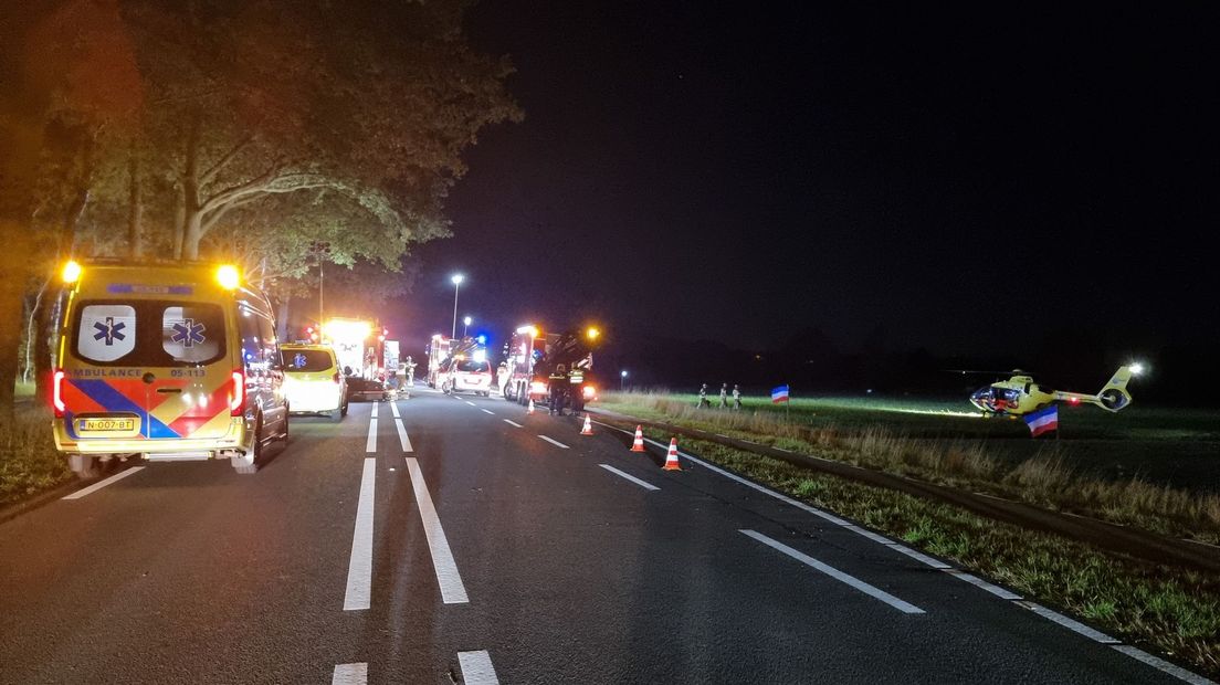 Ernstig ongeval op de N739