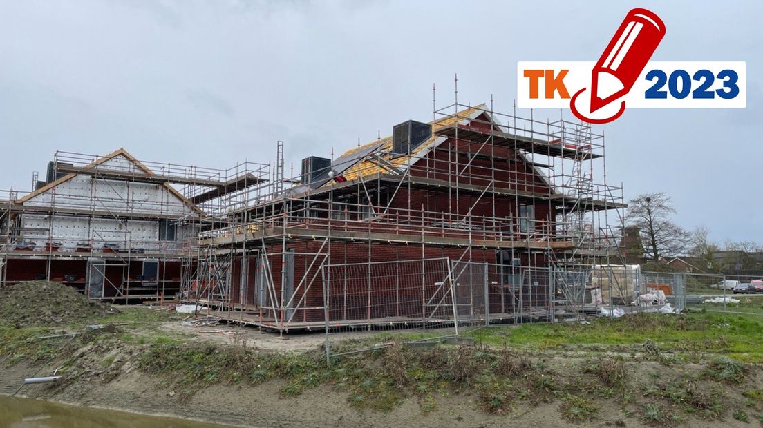 Nieuwbouw in Adorp