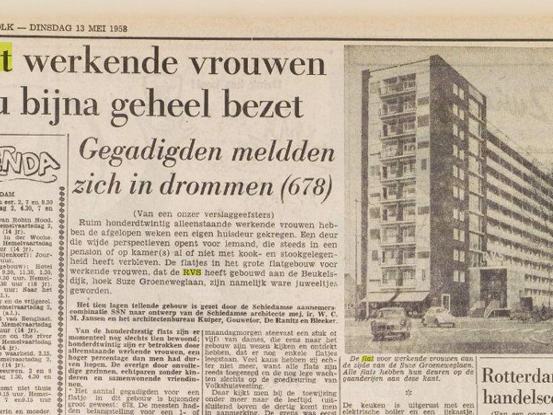 Het Vrije Volk 13 mei 1958