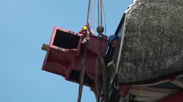 In De Wijk verdwijnt de kap van de molen en Amerika kijken mee