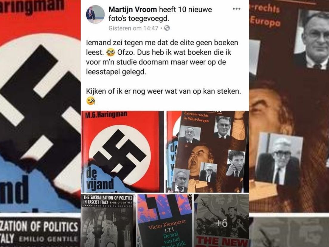 Het bericht dat later van Facebook werd verwijderd