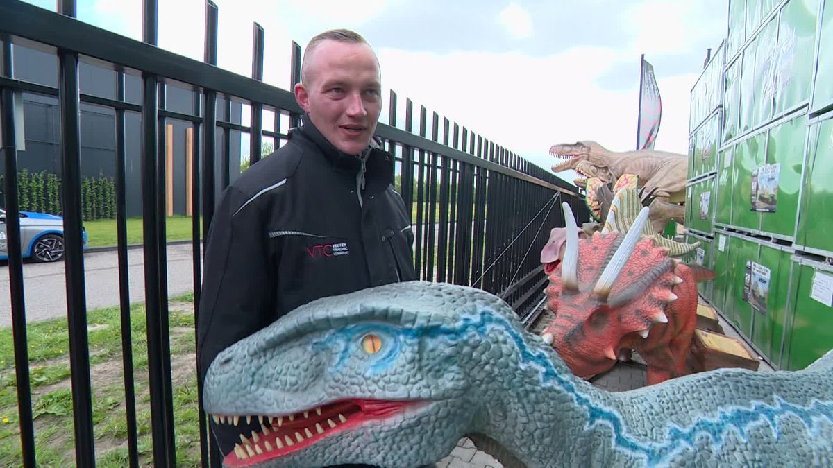 Gefaarlike dino's yn Drachten