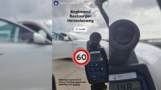 112 Nieuws: beginnend bestuurder rijdt 150 km/u op 60-weg Home