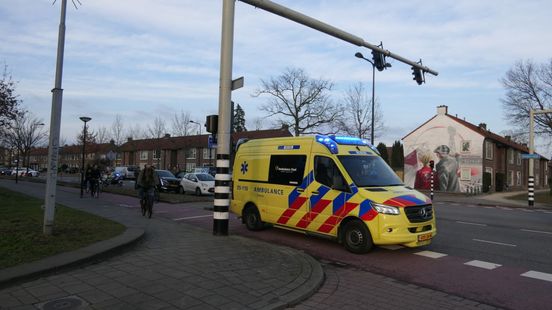 Kop-staartbotsing in Enschede. Kop-staartbotsing in Enschede.