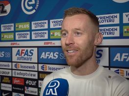 Mike van Duinen over zijn rol als tweede spits bij Excelsior