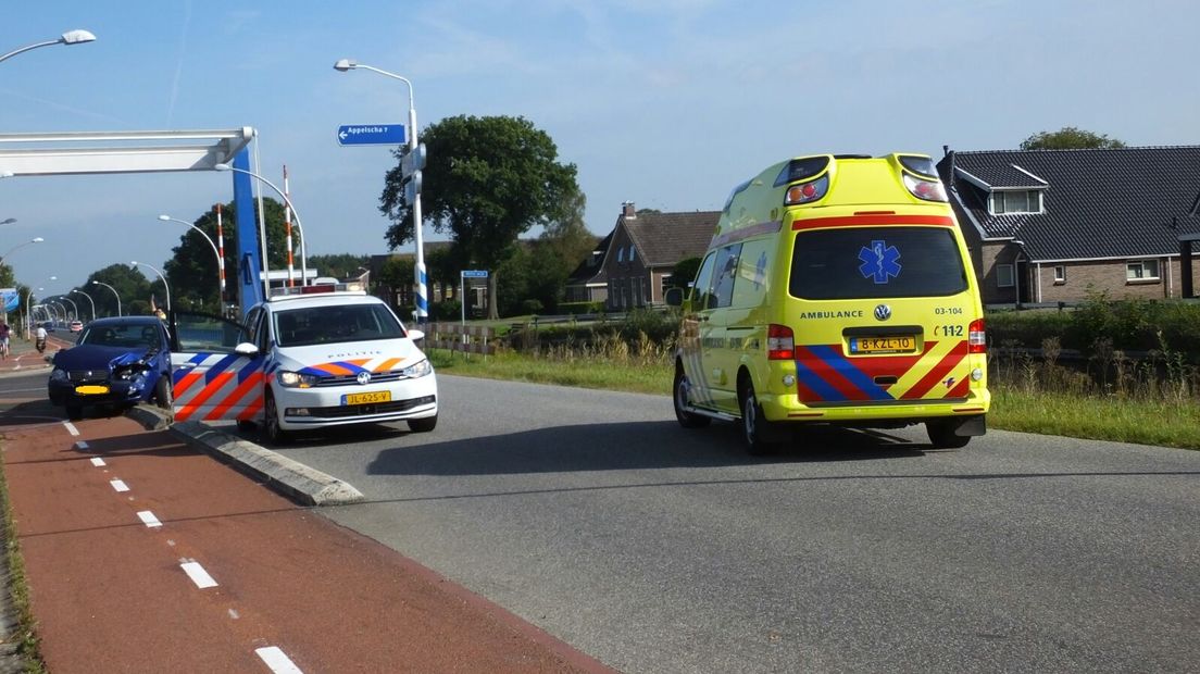 Gewonde bij ongeval in Smilde (Rechten: Van Oost Media)