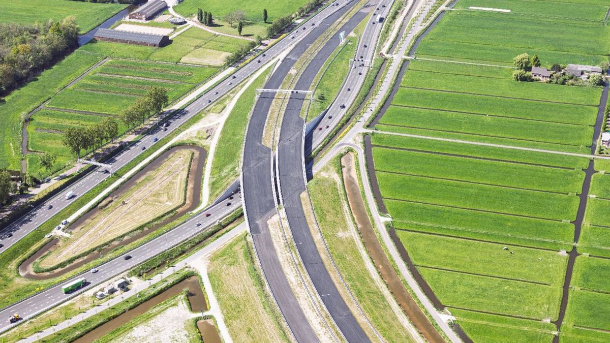 Files op snelweg nemen met 200 procent toe na opening andere snelweg