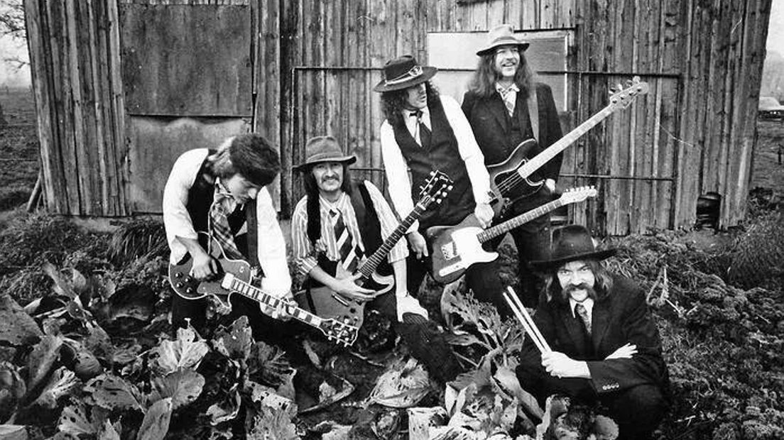 De band Normaal in de groentetuin