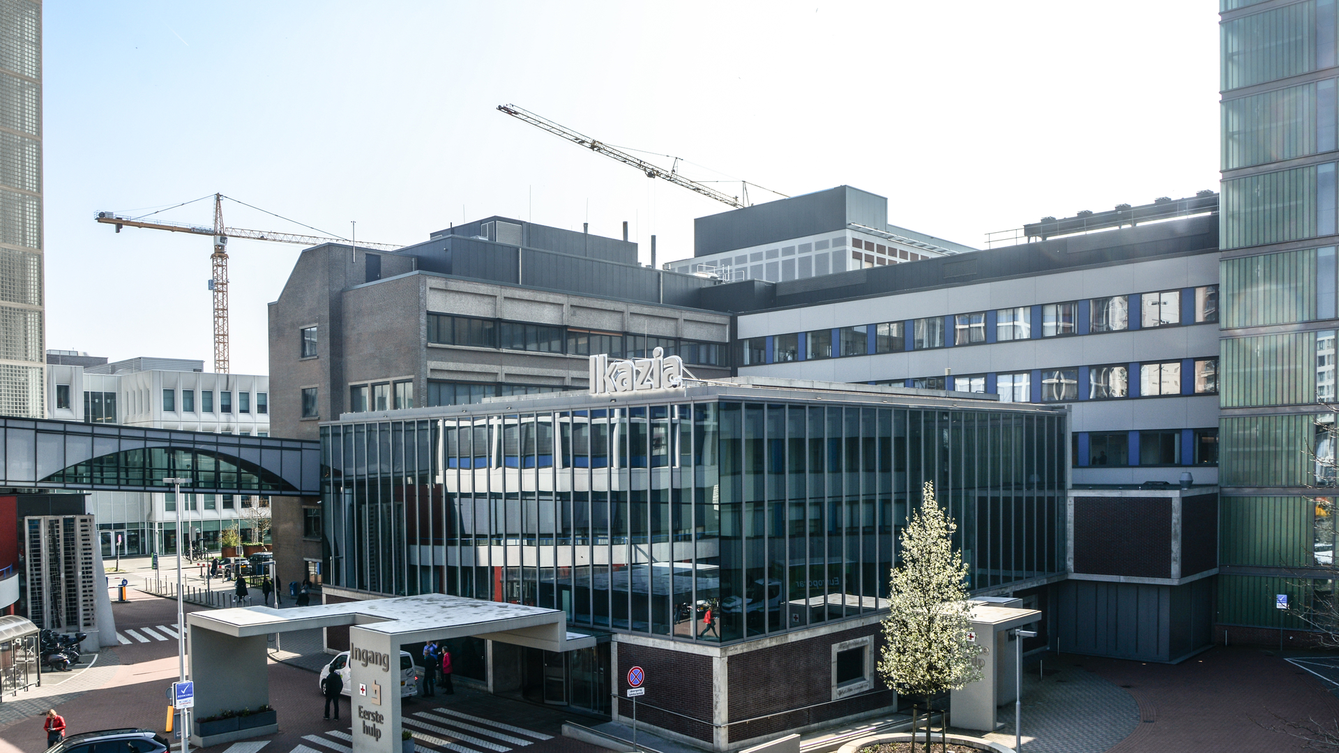 Het Ikazia Ziekenhuis in Rotterdam-Zuid.