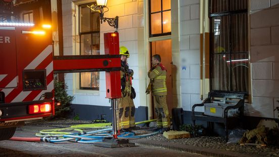 Brand in monumentaal pand