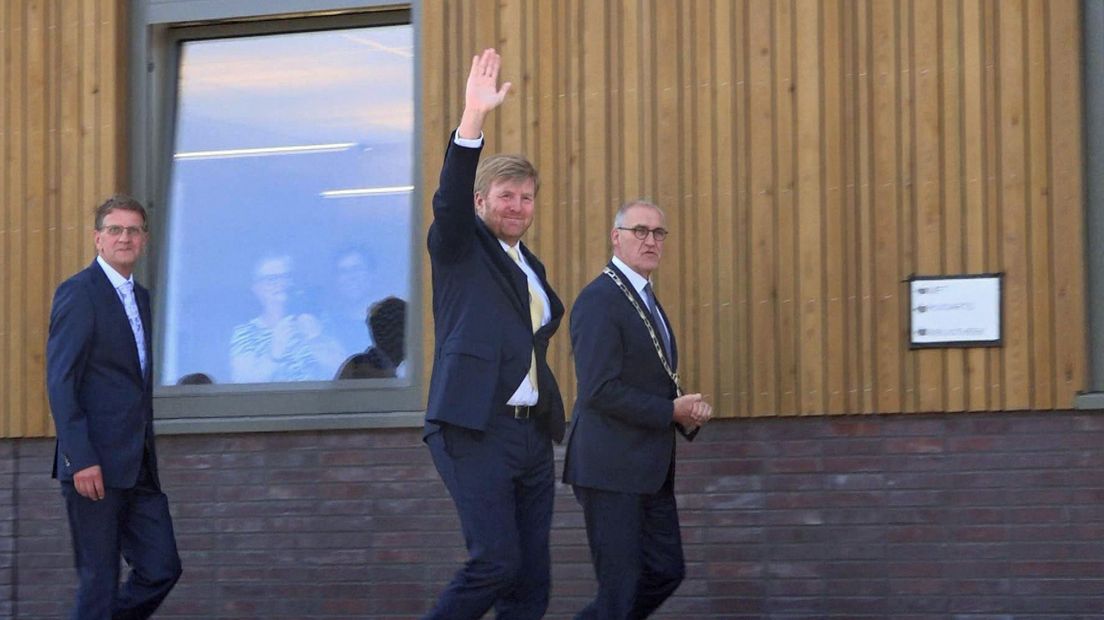 Koning Willem-Alexander in Siddeburen