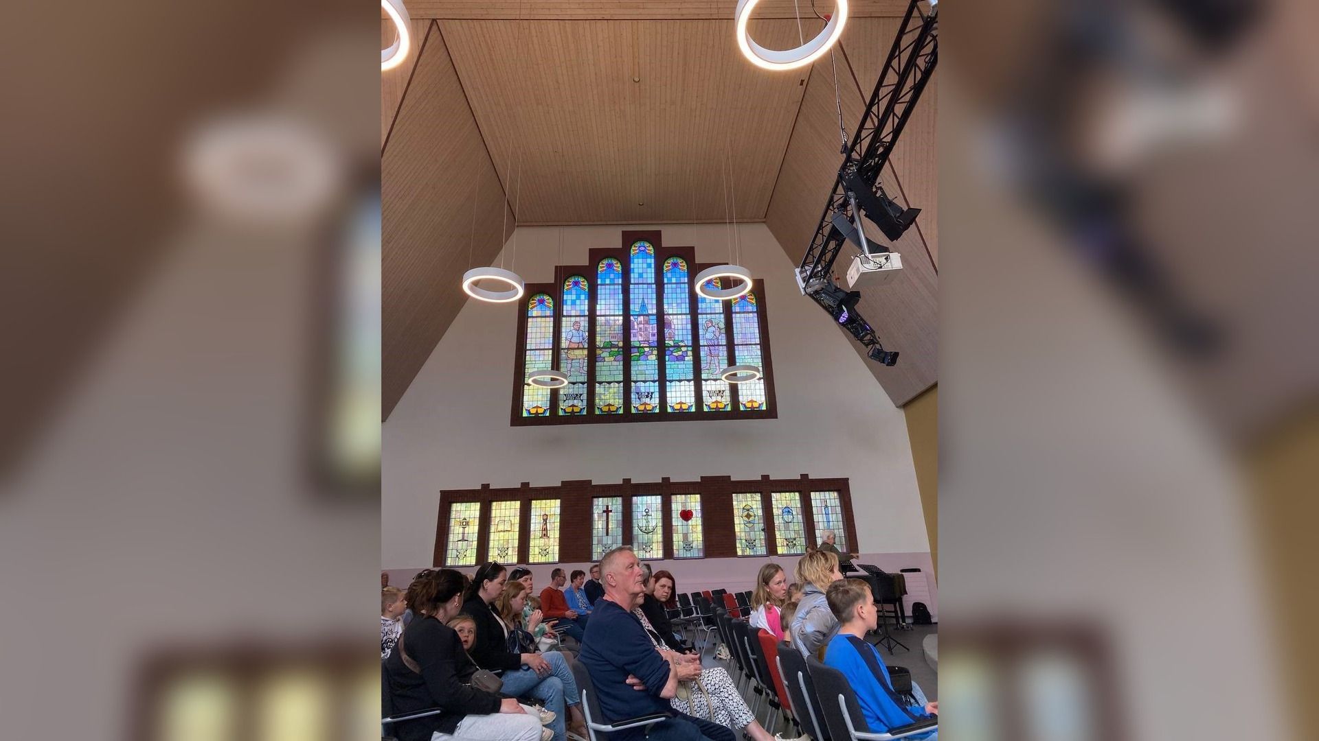 In de kerk