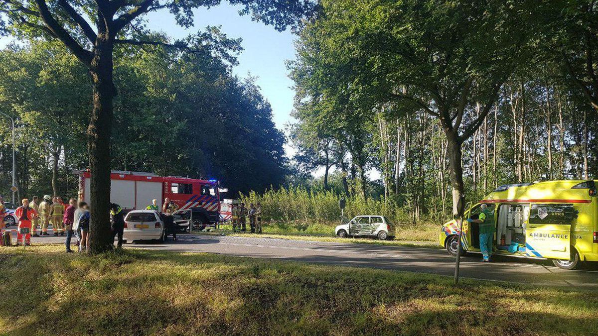 Drie gewonden bij ongeluk in Frederiksoord