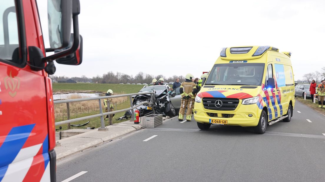 Slachtoffer eenzijdig ongeluk bij Kampen aan verwondingen overleden