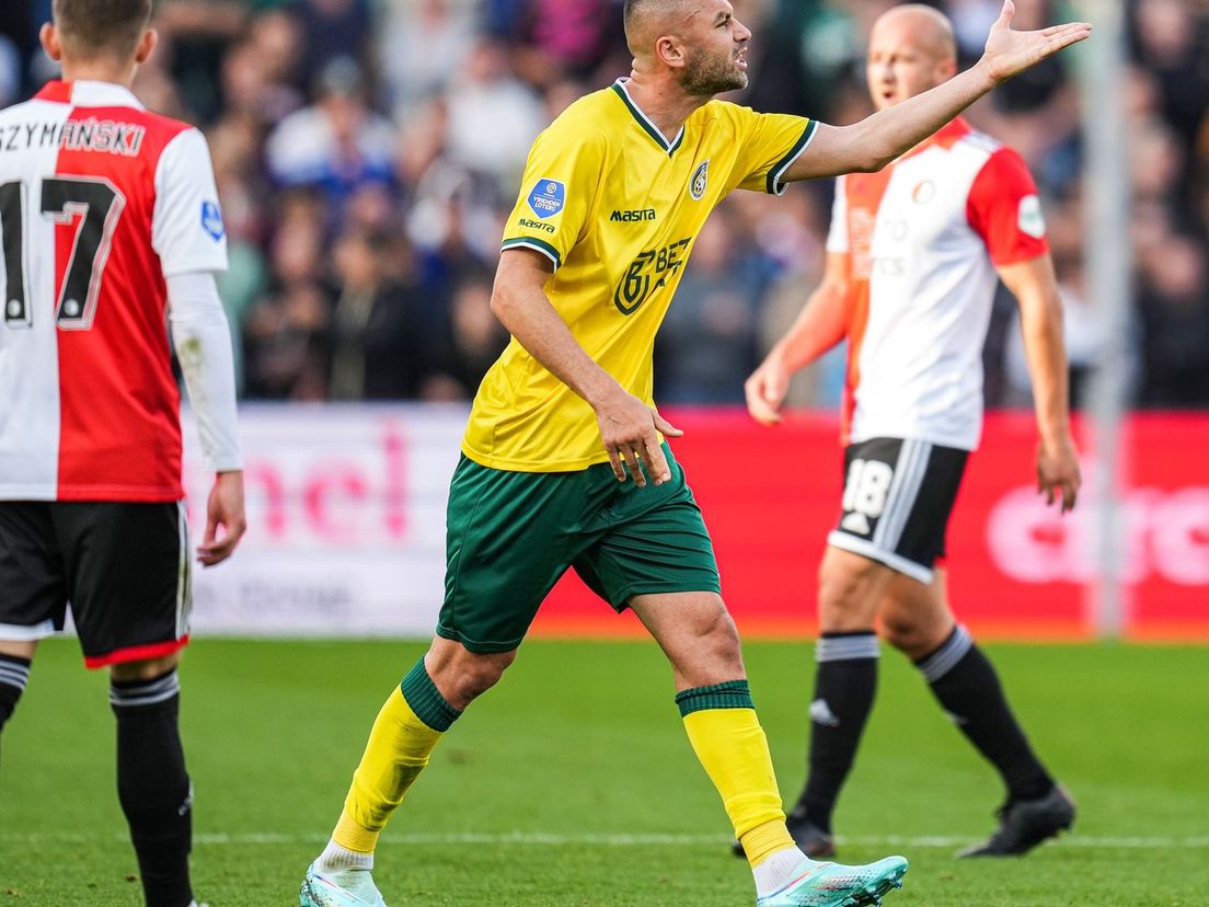 Burak Yilmaz is een potentieel gevaar bij Fortuna Sittard voor het duel met Feyenoord