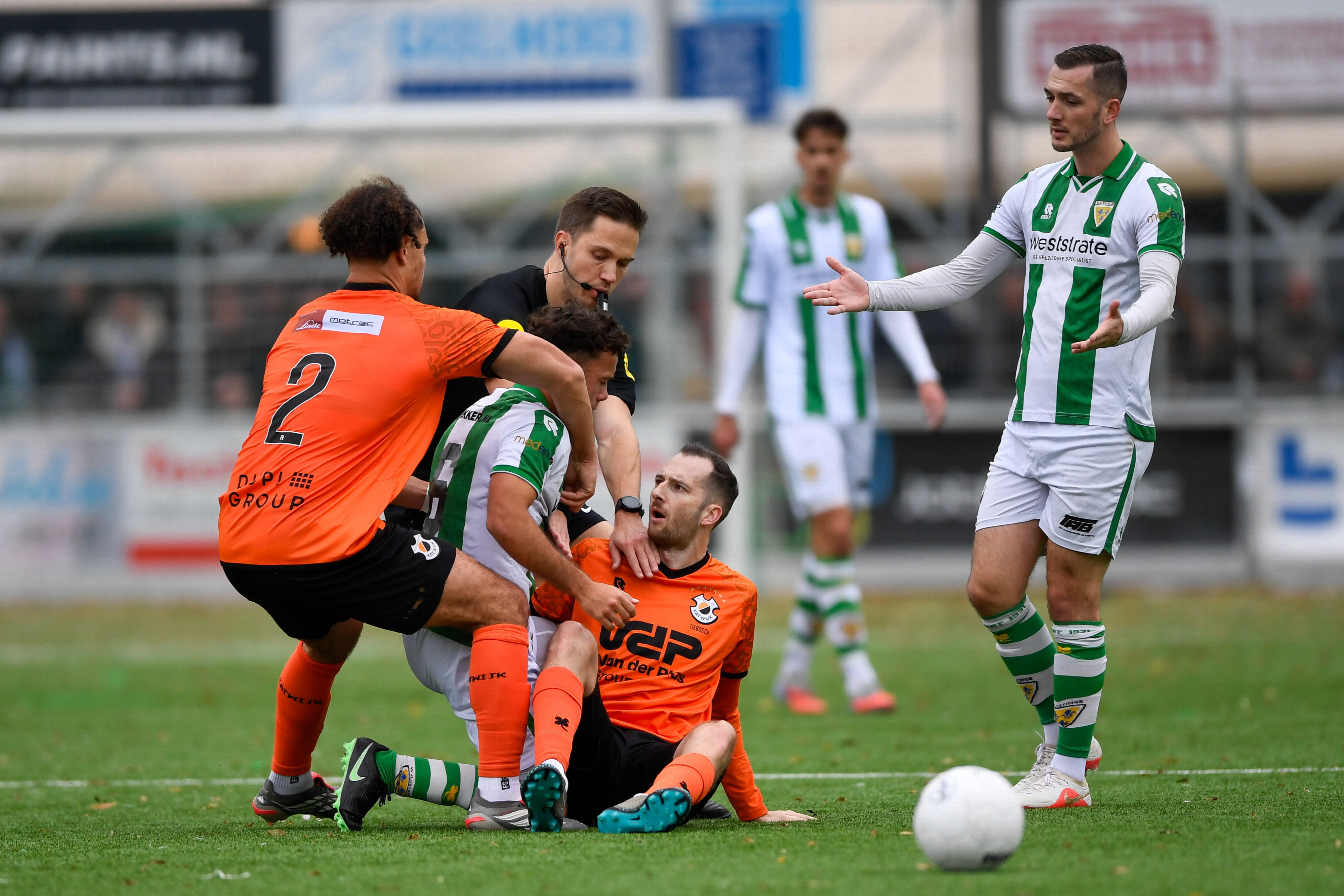 Kloetinge begint te laat met voetballen en gaat ook tegen Katwijk onderuit