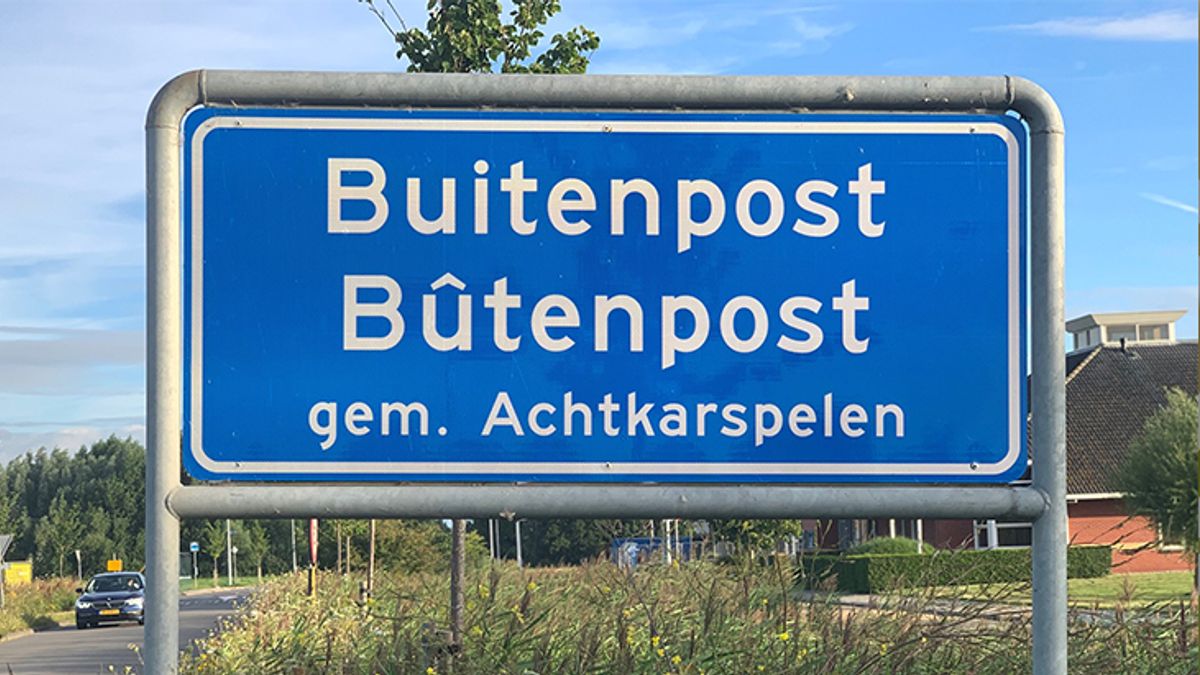 Achtkarspelen krijgt vanaf 2029 Friestalige plaatsnamen