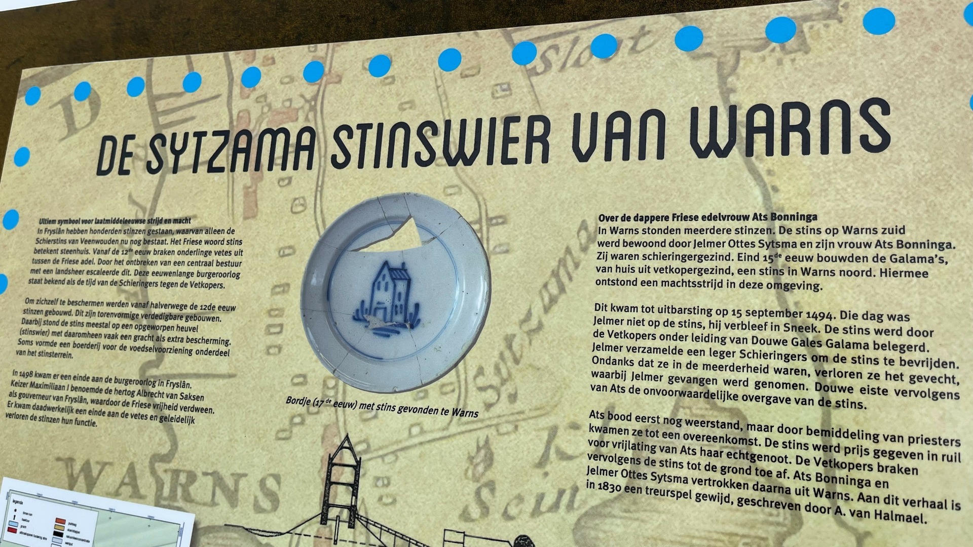 Informatie over de stins en zijn bewoners