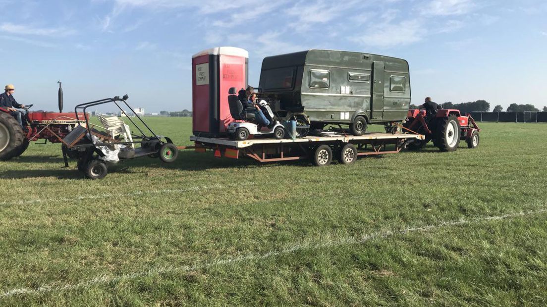De eerste campinggasten arriveren (Rechten: Janet Oortwijn/RTV Drenthe)