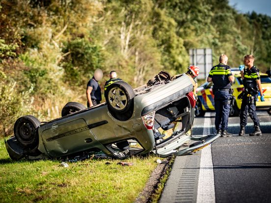 Automobilist aangehouden na ongeluk bij Appelscha
