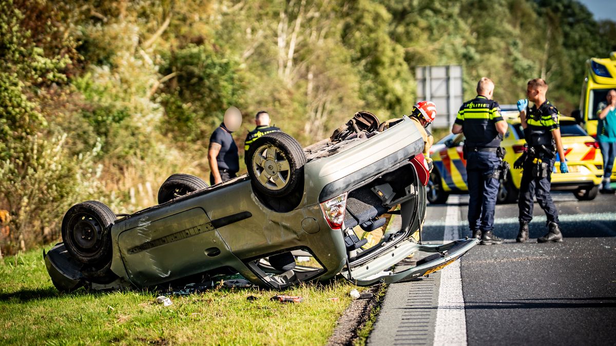 Automobilist aangehouden na ongeluk bij Appelscha