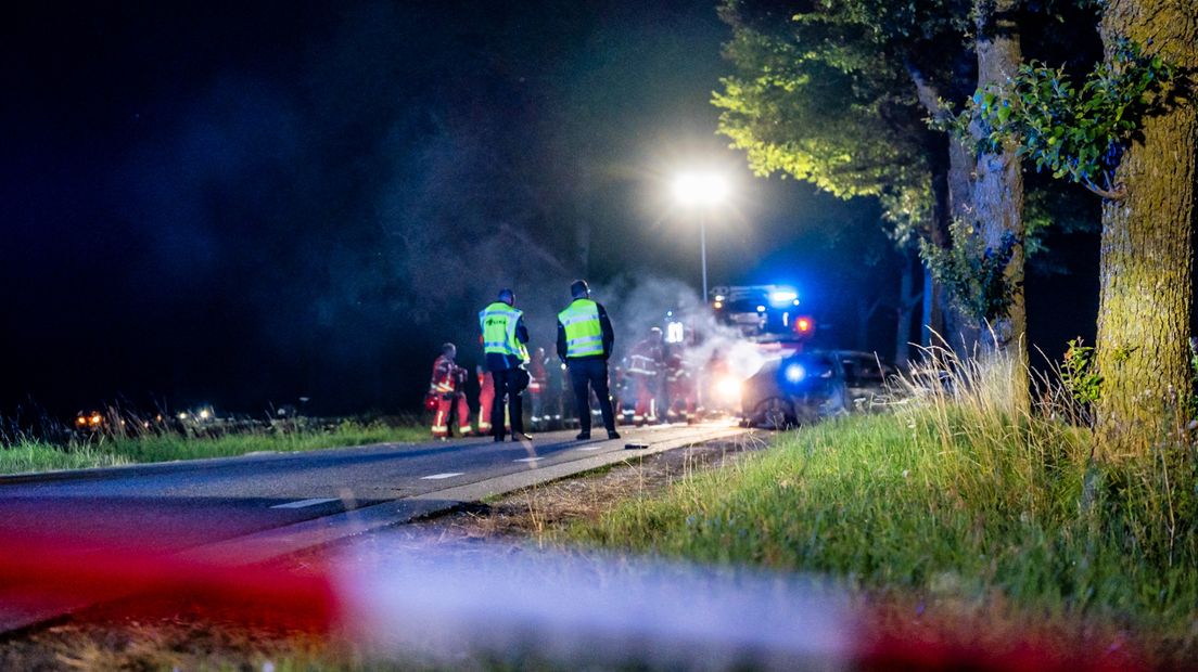 De plek van het ongeval