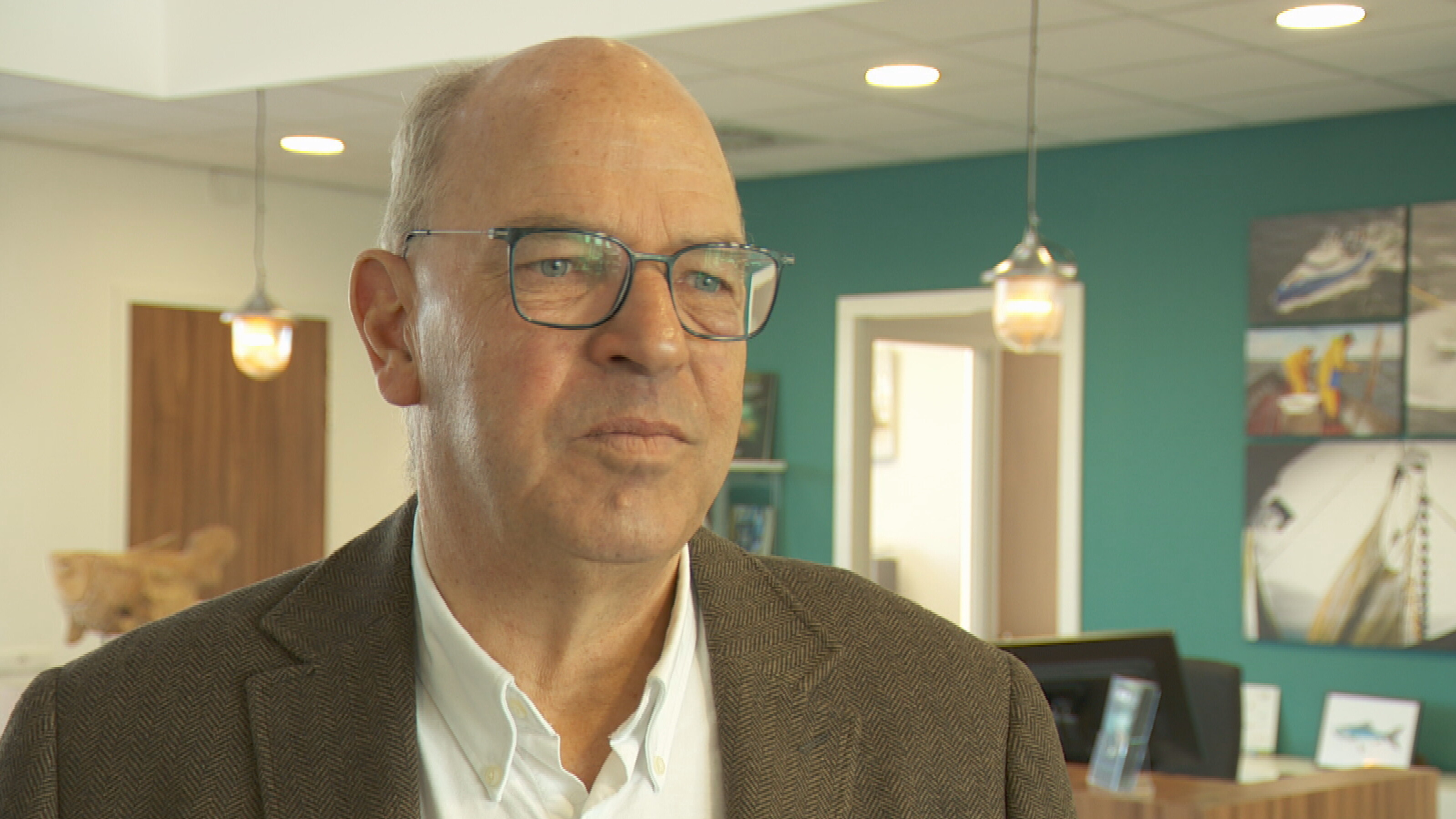 Johan Nooitgedagt, foarsitter fan de Nederlandse Vissersbond