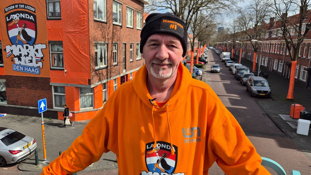 Straat wordt nu al oranje versierd voor WK voetbal: 77 kilometer aan vlaggetjes