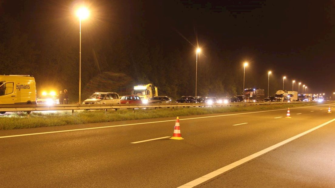 Ongeval op A1