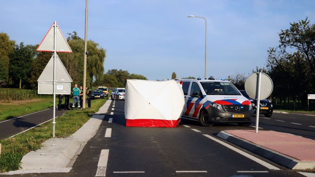 Hulp mocht niet meer baten bij een eenzijdig ongeval in Lienden.