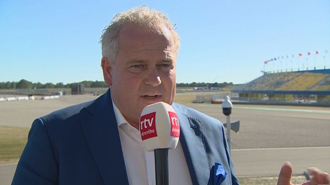 TT voorzitter Arjan Bos is teleurgesteld over de beslissing van de FOM (Rechten: RTV Drenthe)