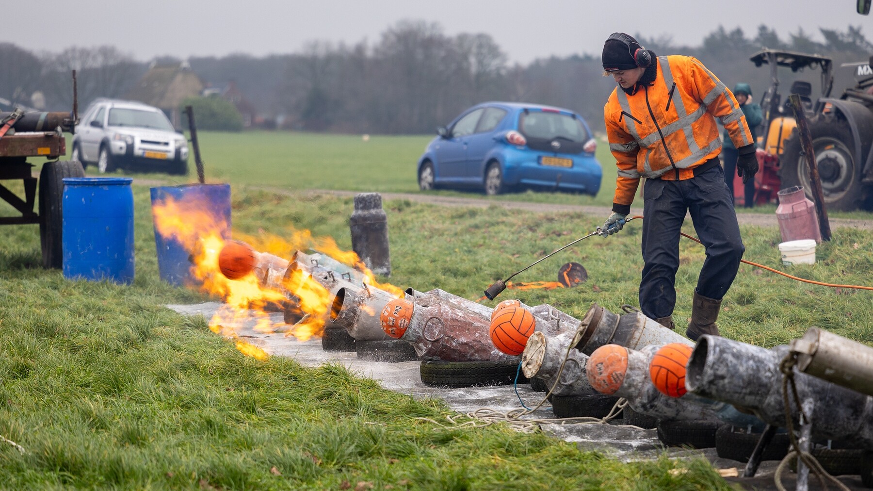Carbidsjitterij in Drachten en Beetsterzwaag