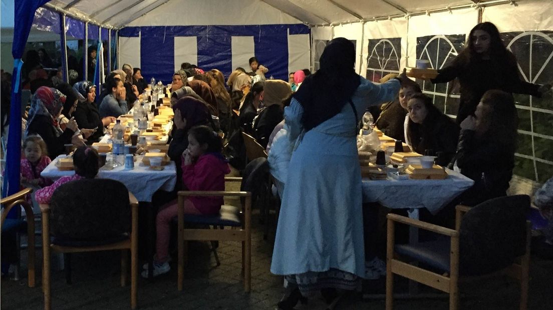 Dineren tijdens de ramadan in Veendam