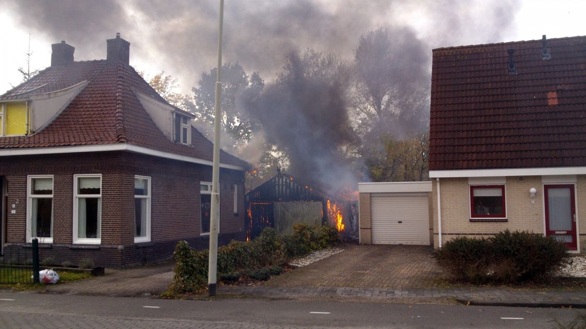 Brand bij woning in Zevenhuizen