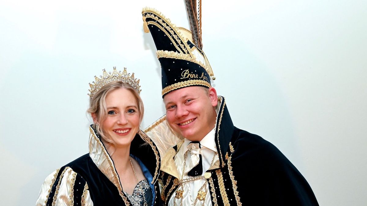 Prins Antoine I en Prinses Maaike II eerste Drentse Prinsenpaar