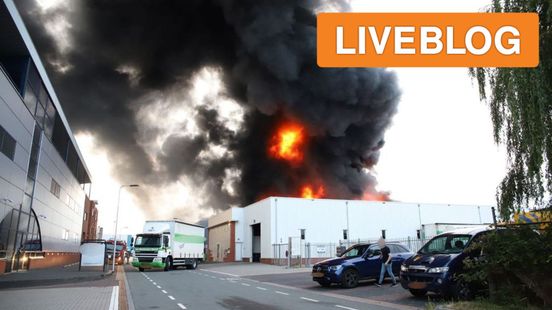 grote brand in Beesd • ongeval A12. grote brand in Beesd • ongeval A12.
