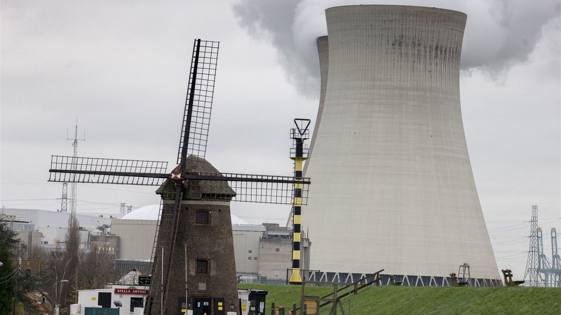 De Belgische kerncentrale Doel.