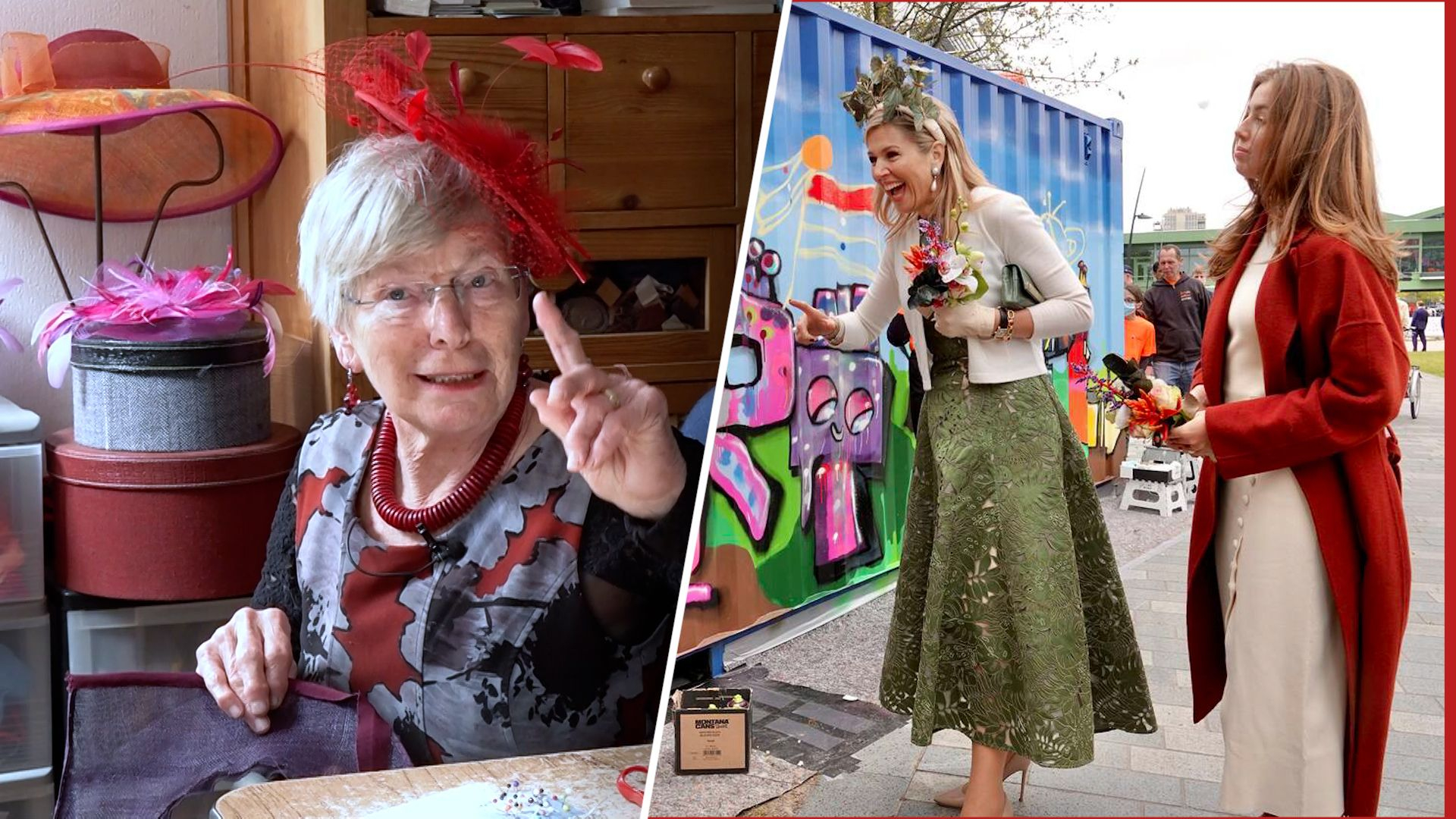 Goedgemutste Máxima op Koningsdag? Frida weet wel hoe