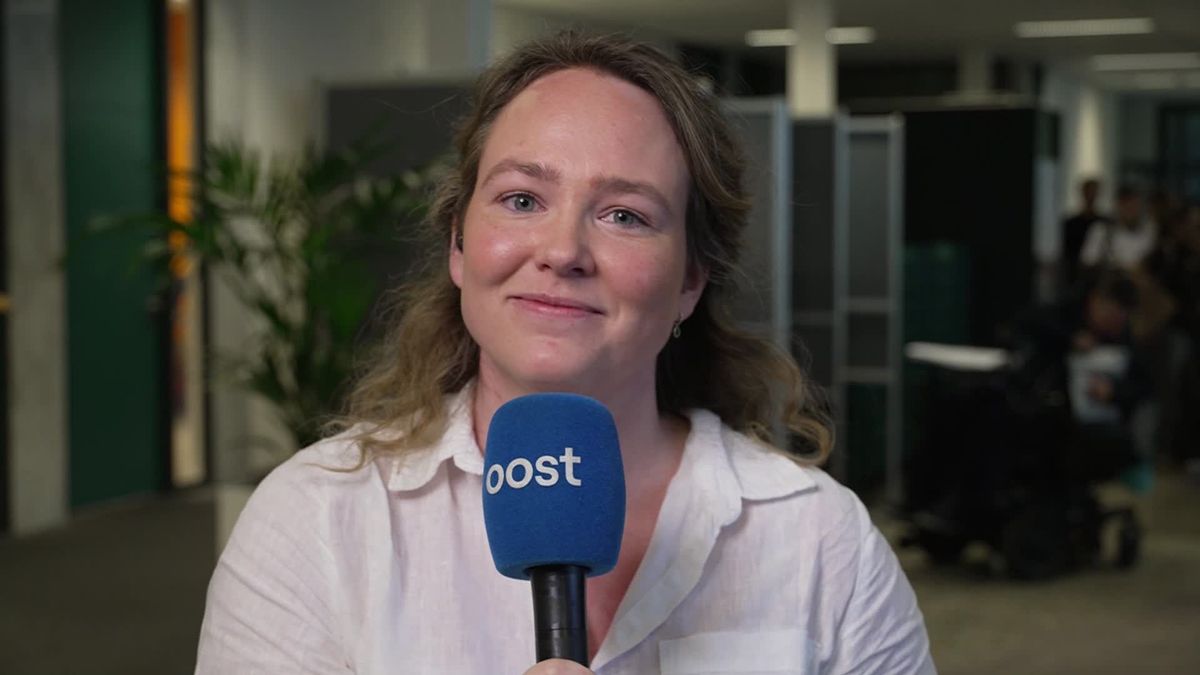 Verslaggever Sophie Bestman gaf een update rond 17 uur vanuit een stembureau in Enschede.