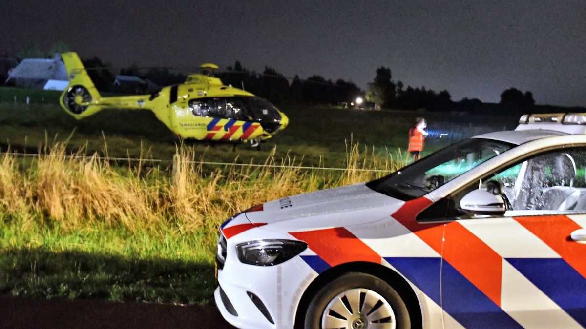 Persoon zwaargewond in Den Ham, met ernstige brandwonden naar ziekenhuis